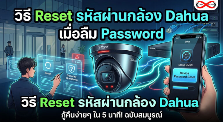 ลืมรหัส กล้อง วงจรปิด dahua