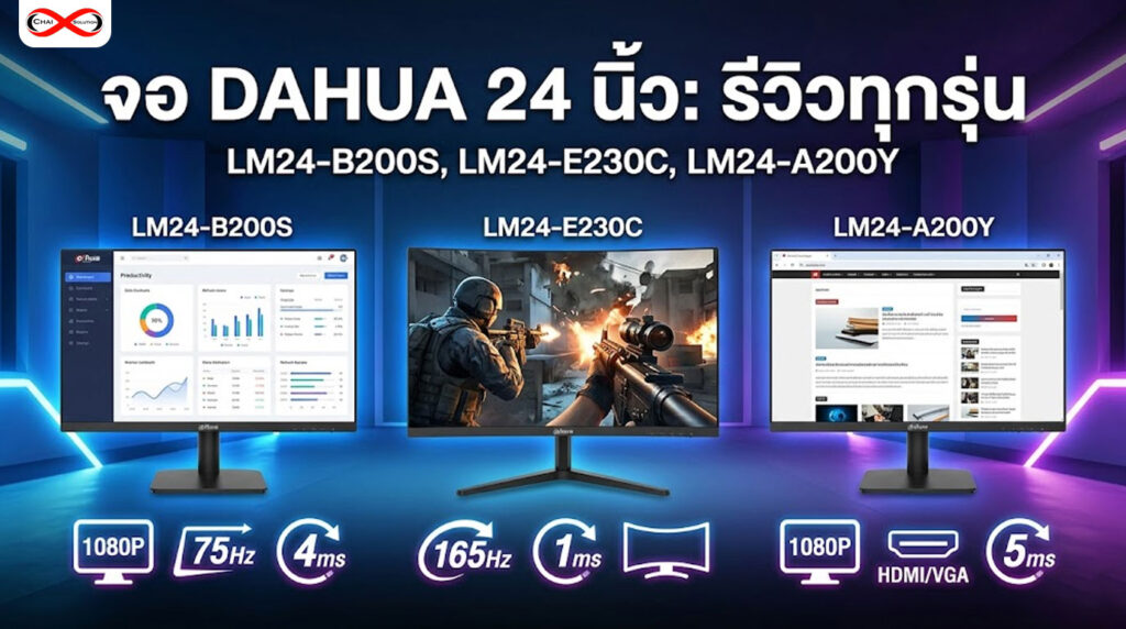 จอ dahua 24 นิ้ว